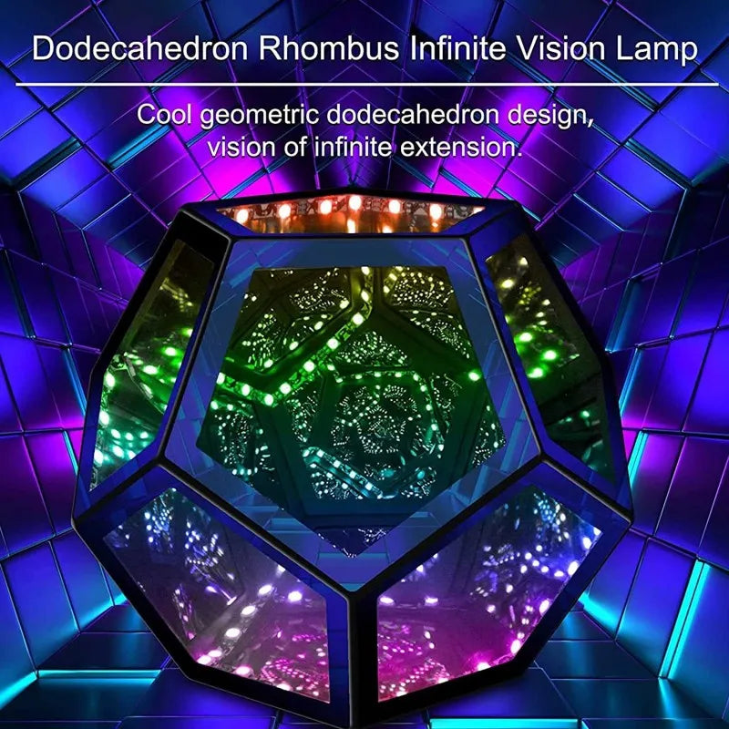 Infinity Dodecahedron Gaming Light 3D