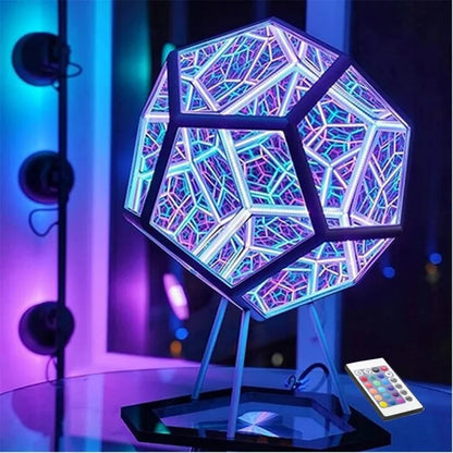 Infinity Dodecahedron Gaming Light 3D