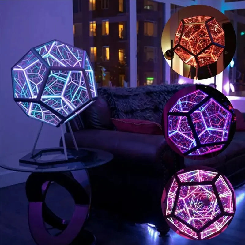 Infinity Dodecahedron Gaming Light 3D